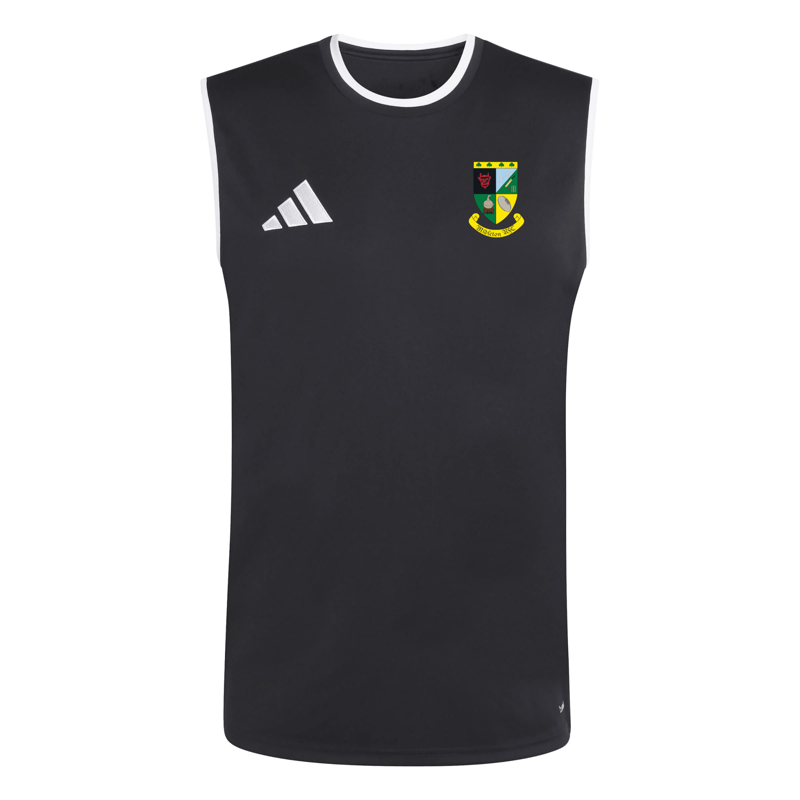Midleton Rugby Club - Core 26 Sleeveless Shirt - Black -adidas- Stash Shop