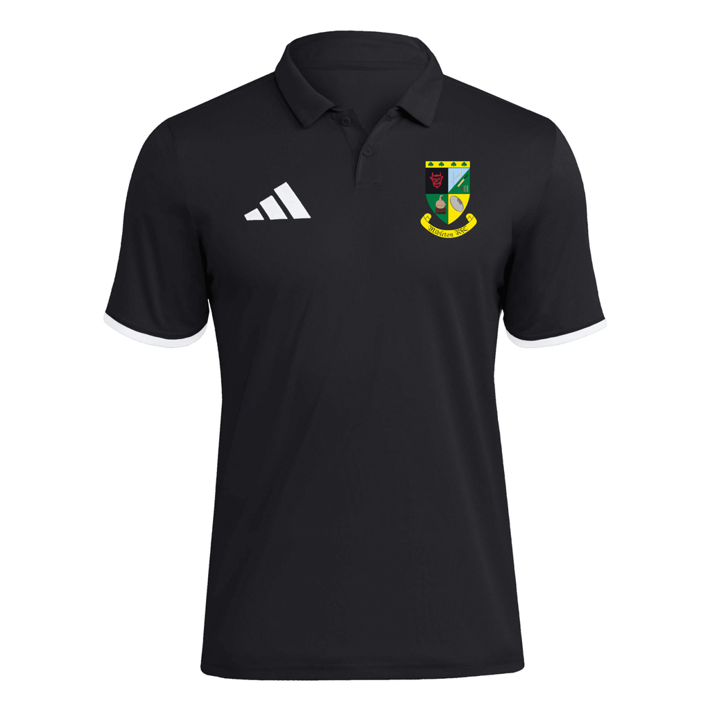 Midleton Rugby Club - Core 26 SS Polo - Black -adidas- Stash Shop