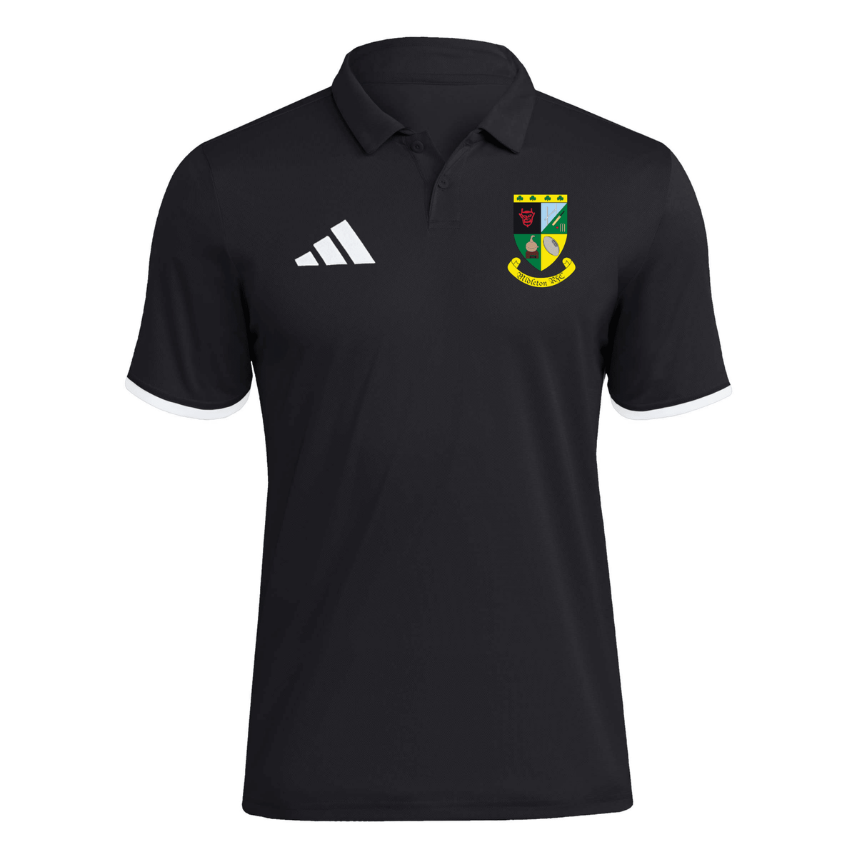 Midleton Rugby Club - Core 26 SS Polo - Black -adidas- Stash Shop