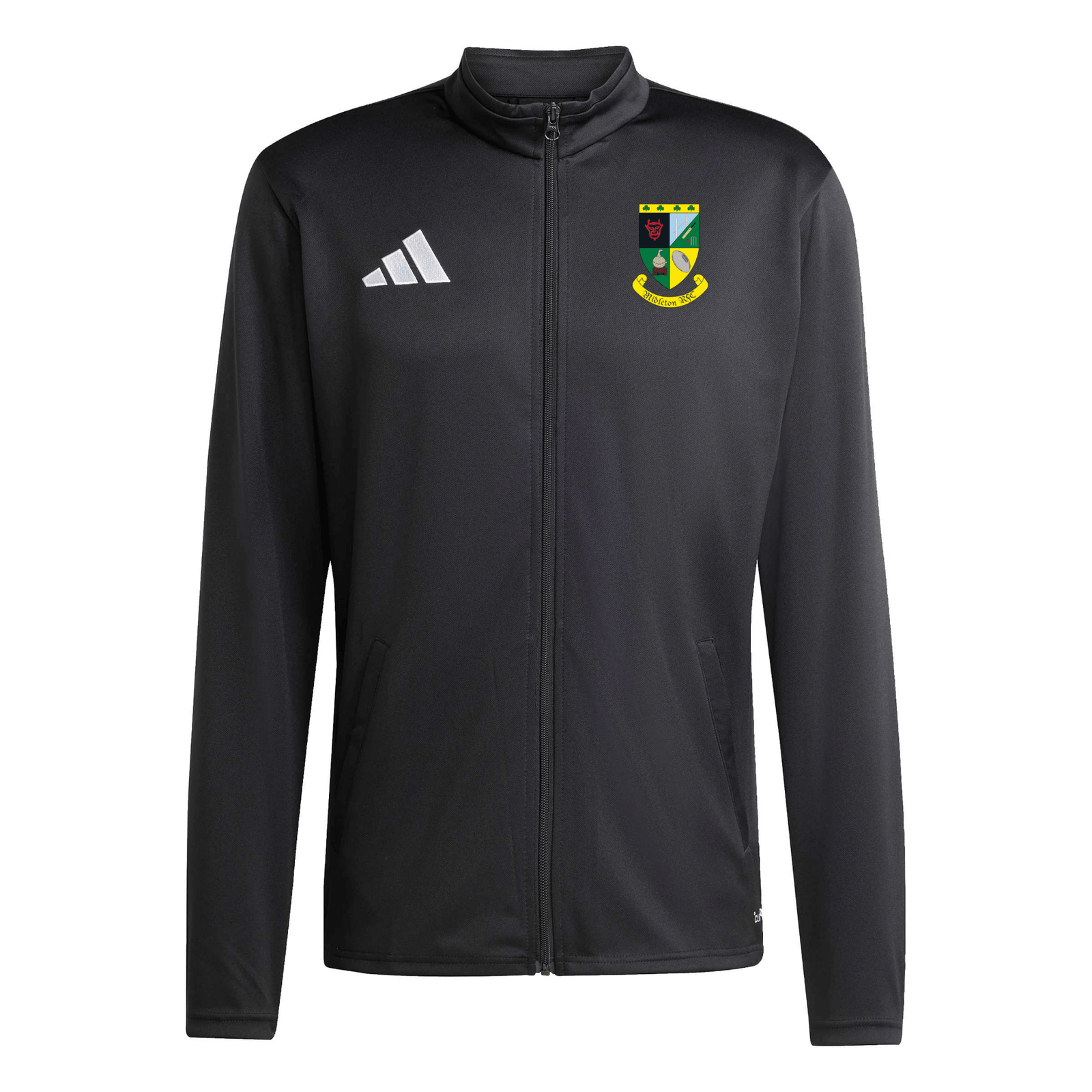 Midleton Rugby Club - Core 26 Track Jacket - Black -adidas- Stash Shop