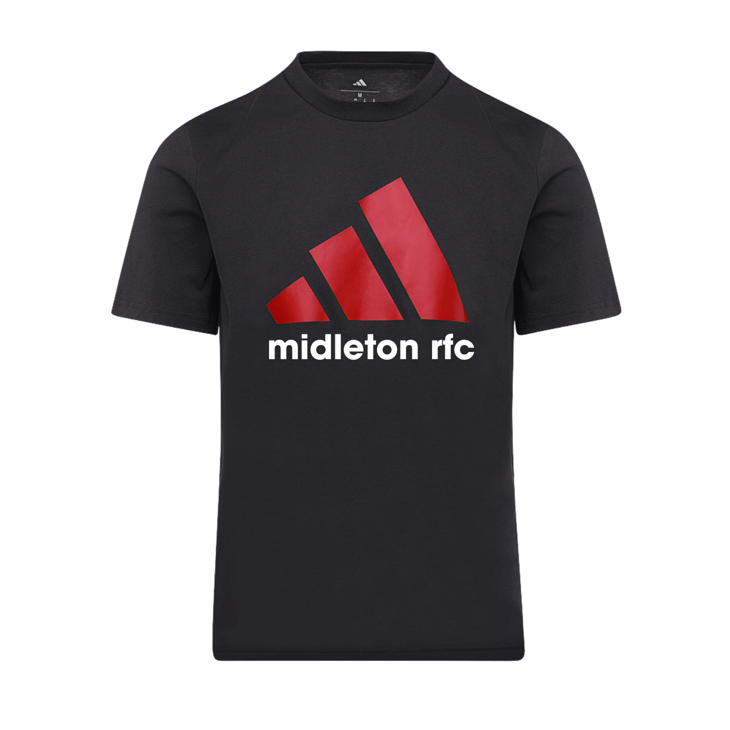 Midleton Rugby Club - Cotton Logo T-Shirt - Black -adidas- Stash Shop