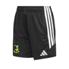 Midleton Rugby Club - Womens Advantage 26 League Zip-Pocket Training Shorts - Black -adidas- Stash Shop
