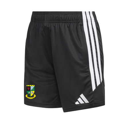 Midleton Rugby Club - Womens Advantage 26 League Zip-Pocket Training Shorts - Black -adidas- Stash Shop