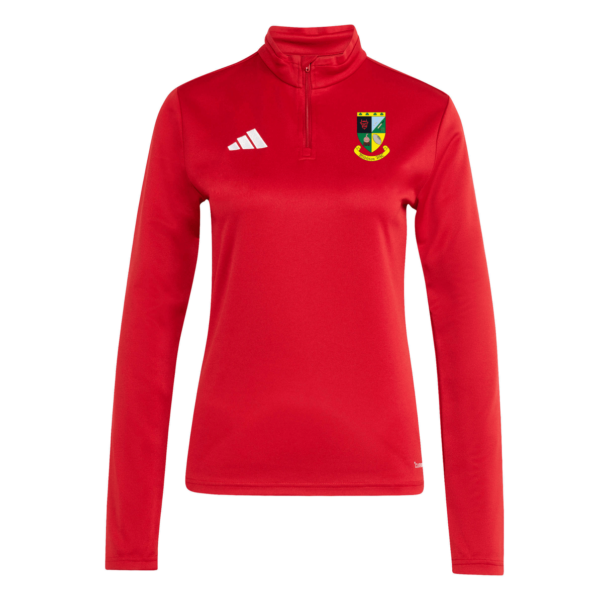Midleton Rugby Club - Womens Core 26 Slim-Fit 1/4-Zip Training Top - Red -adidas- Stash Shop