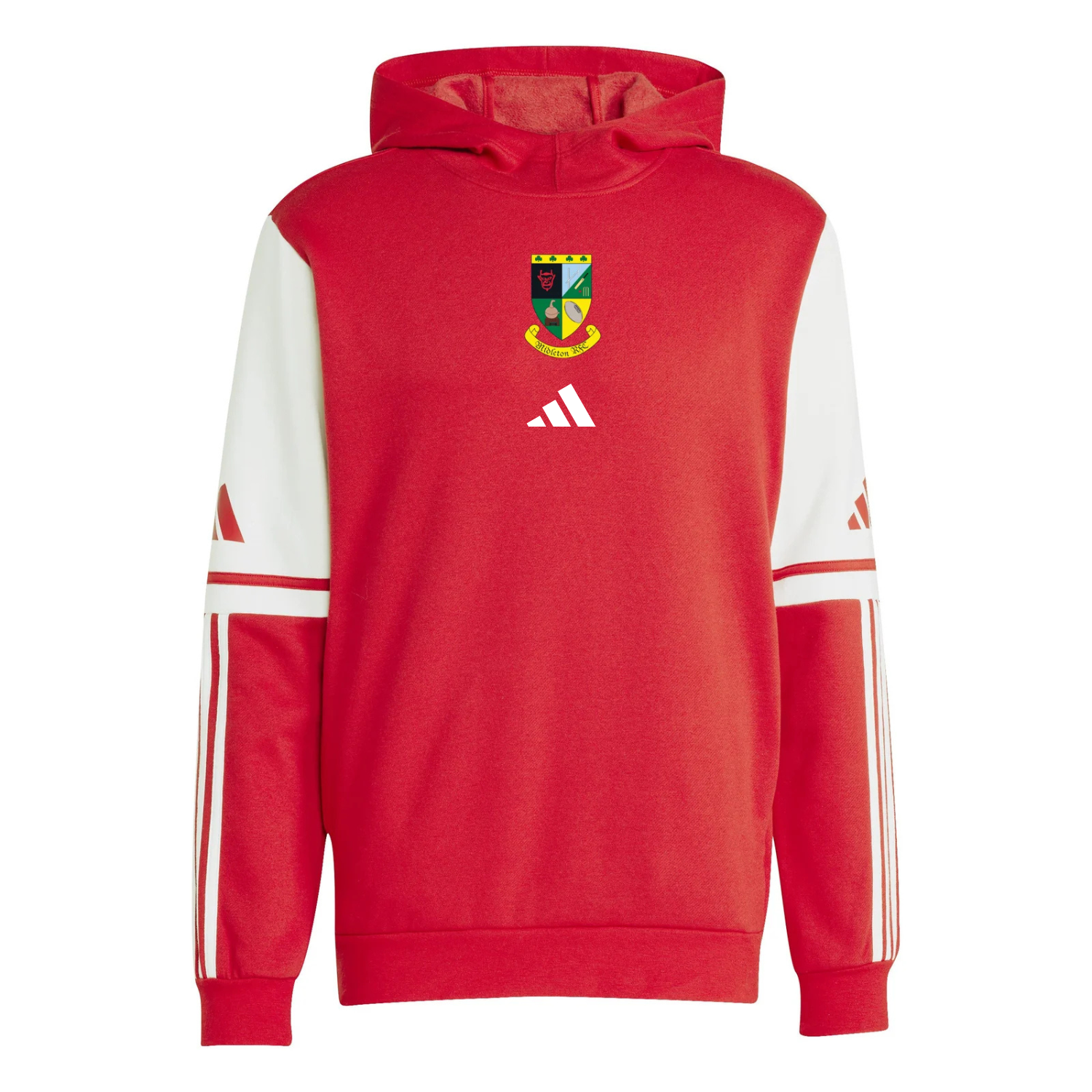 Midleton Rugby Club - Contrast Pullover Sweat Hoodie - Red