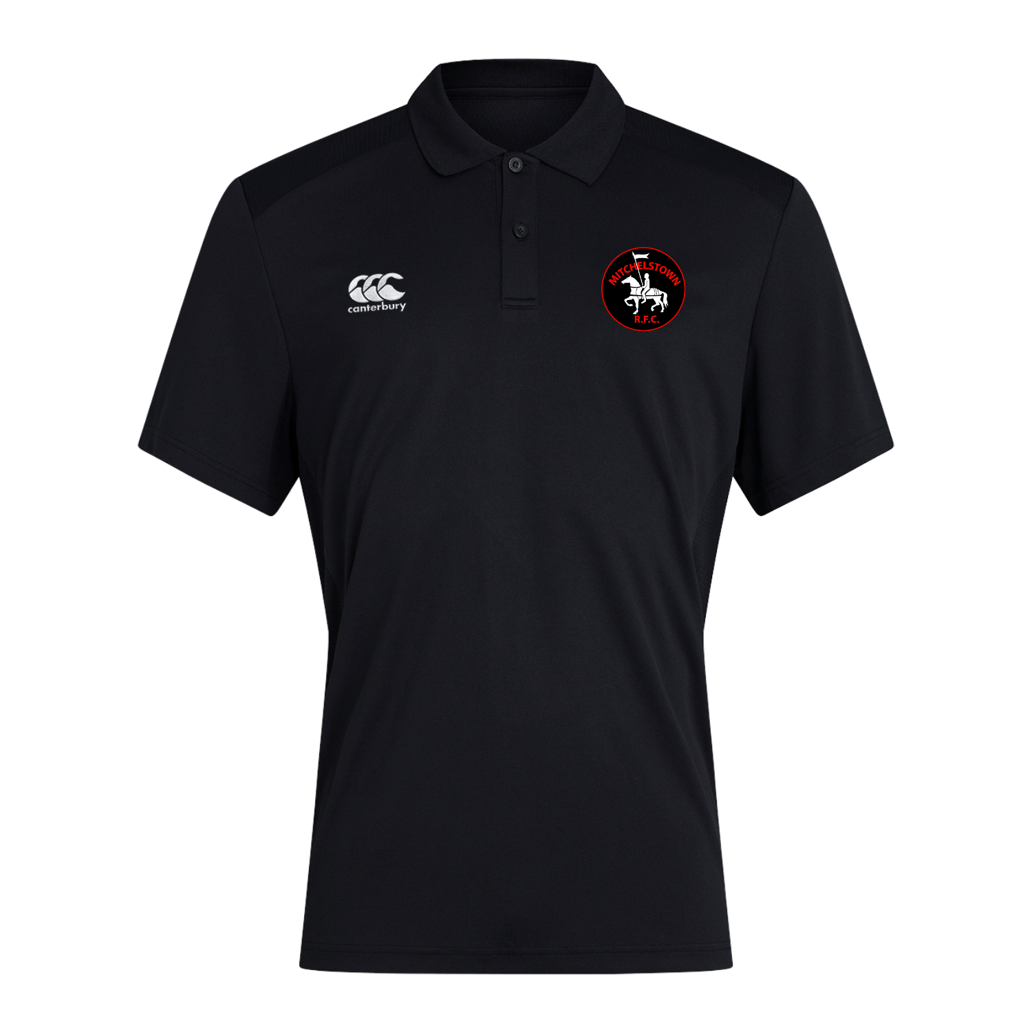 Mitchelstown Rugby Club - Club Dry Polo - Black - Canterbury - Stash Shop