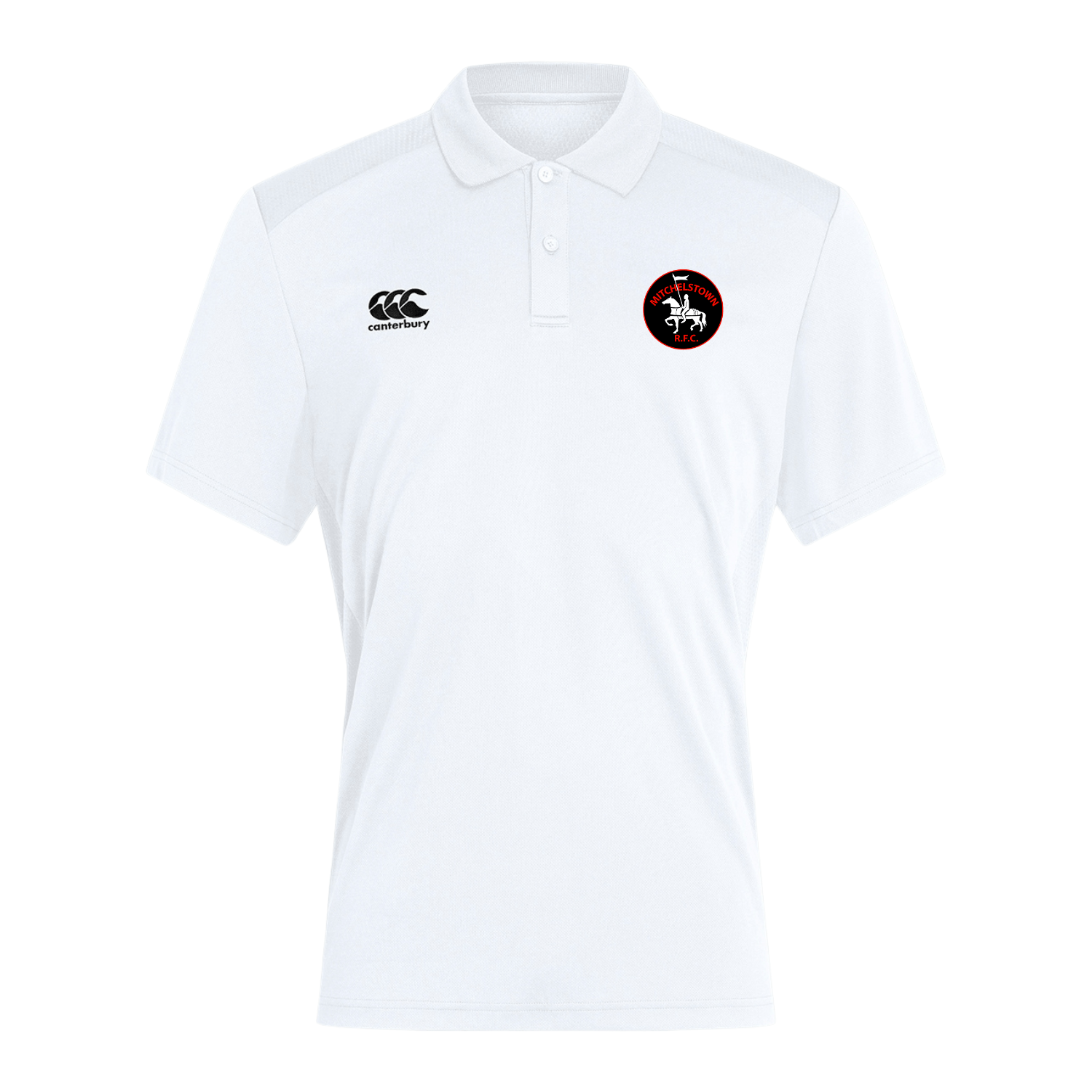 Mitchelstown Rugby Club - Club Dry Polo - White - Canterbury - Stash Shop