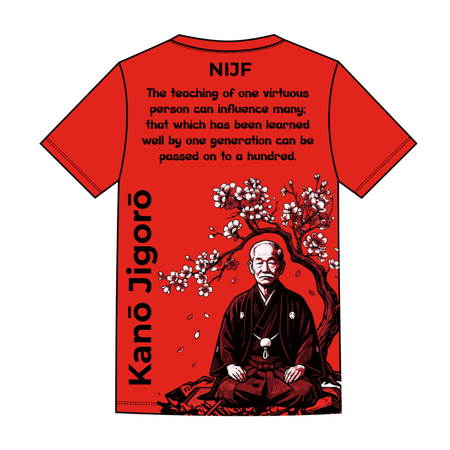 NI Judo - Red Rashguard Tee -Stash Shop- Stash Shop