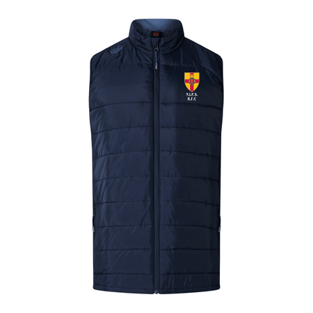 NIPS RFC - Elite Microlight Gilet - Navy -Canterbury- Stash Shop