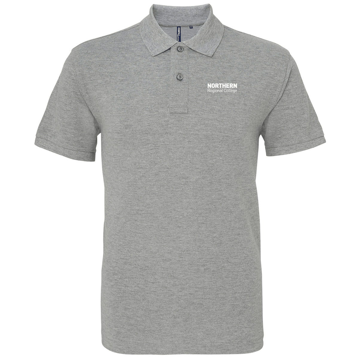NRC Cotton Polo - Heather Grey - Stash Inc. - Stash Shop