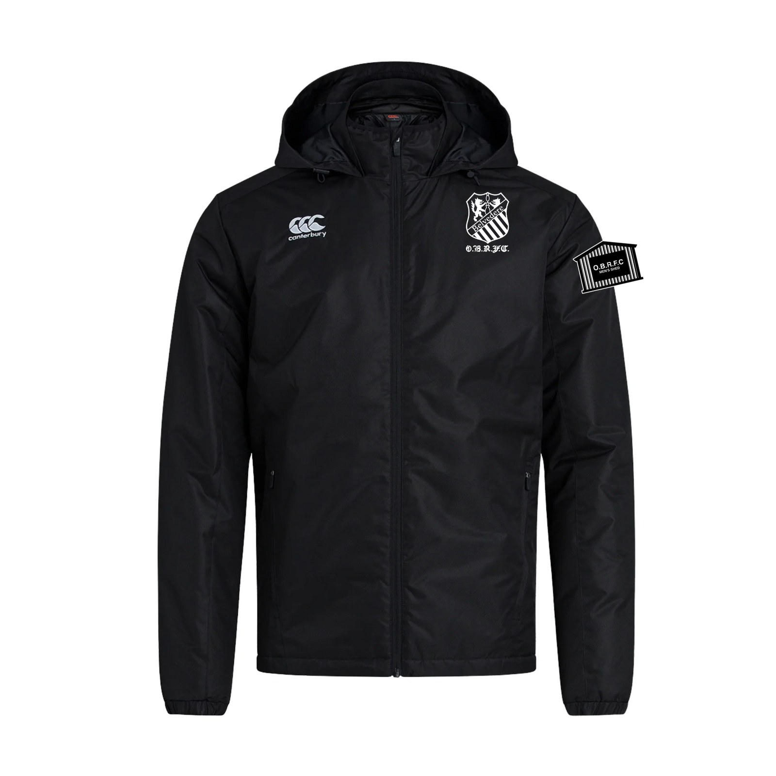 OBRFC Men's Shed - Club Vaposhield Stadium Jacket - Black