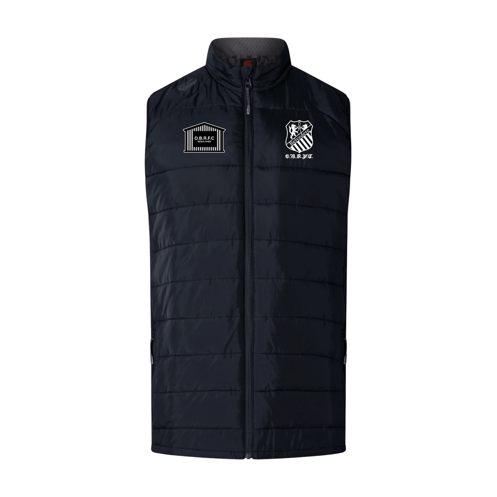 OBRFC Men's Shed - Elite Microlight Gilet - Black