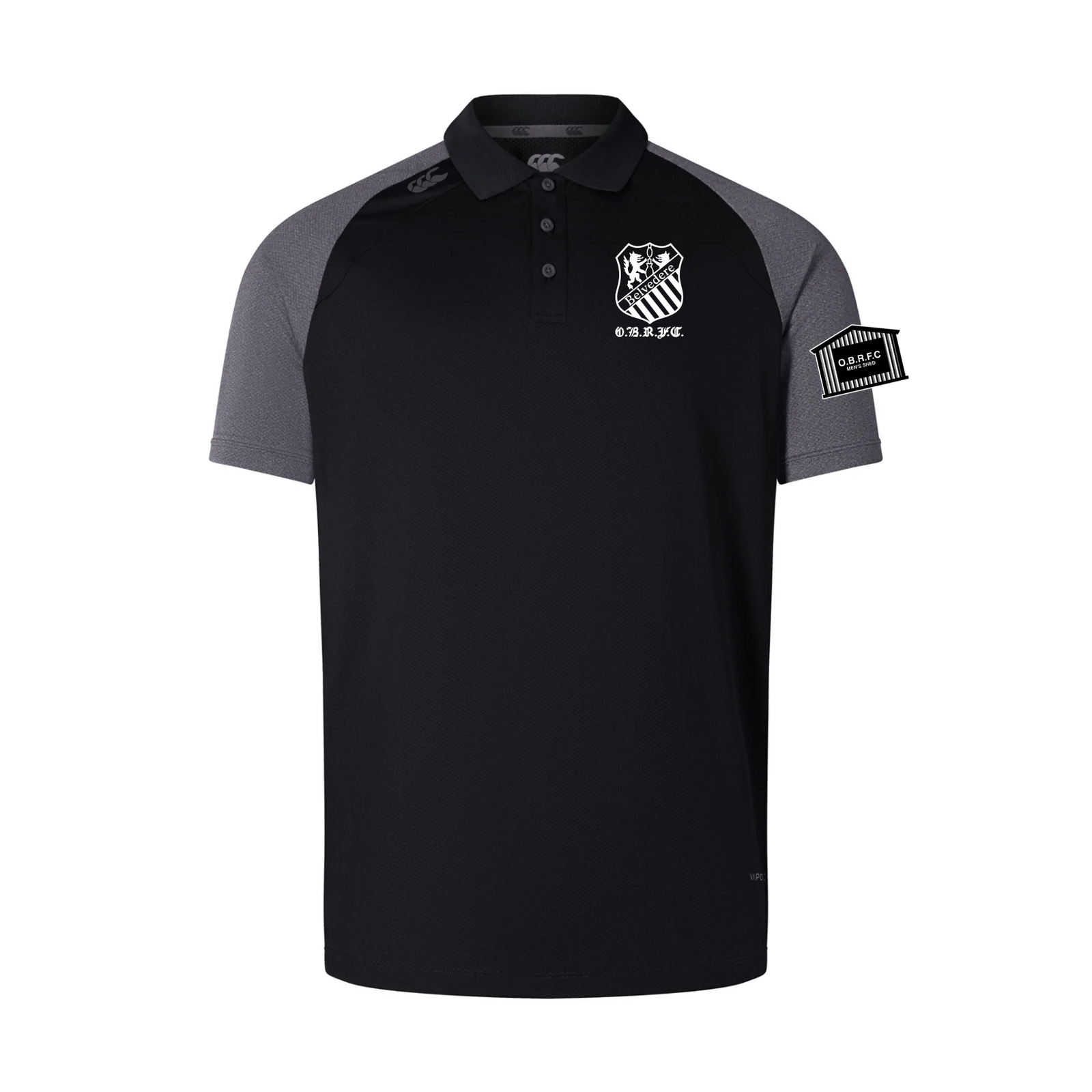 OBRFC Men's Shed - Elite Polo Shirt - Black