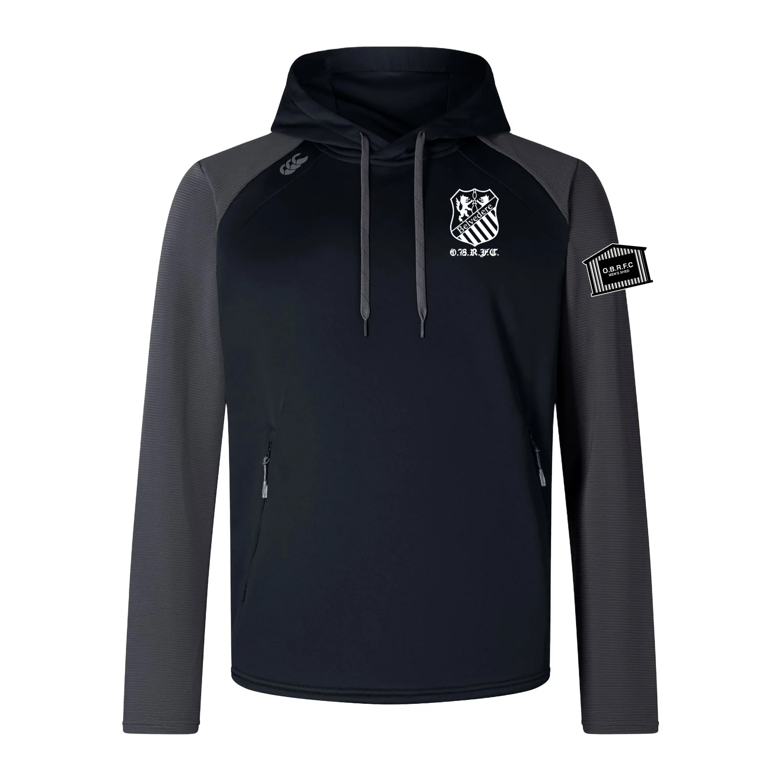 OBRFC Men's Shed - Elite Training Hoody - Black