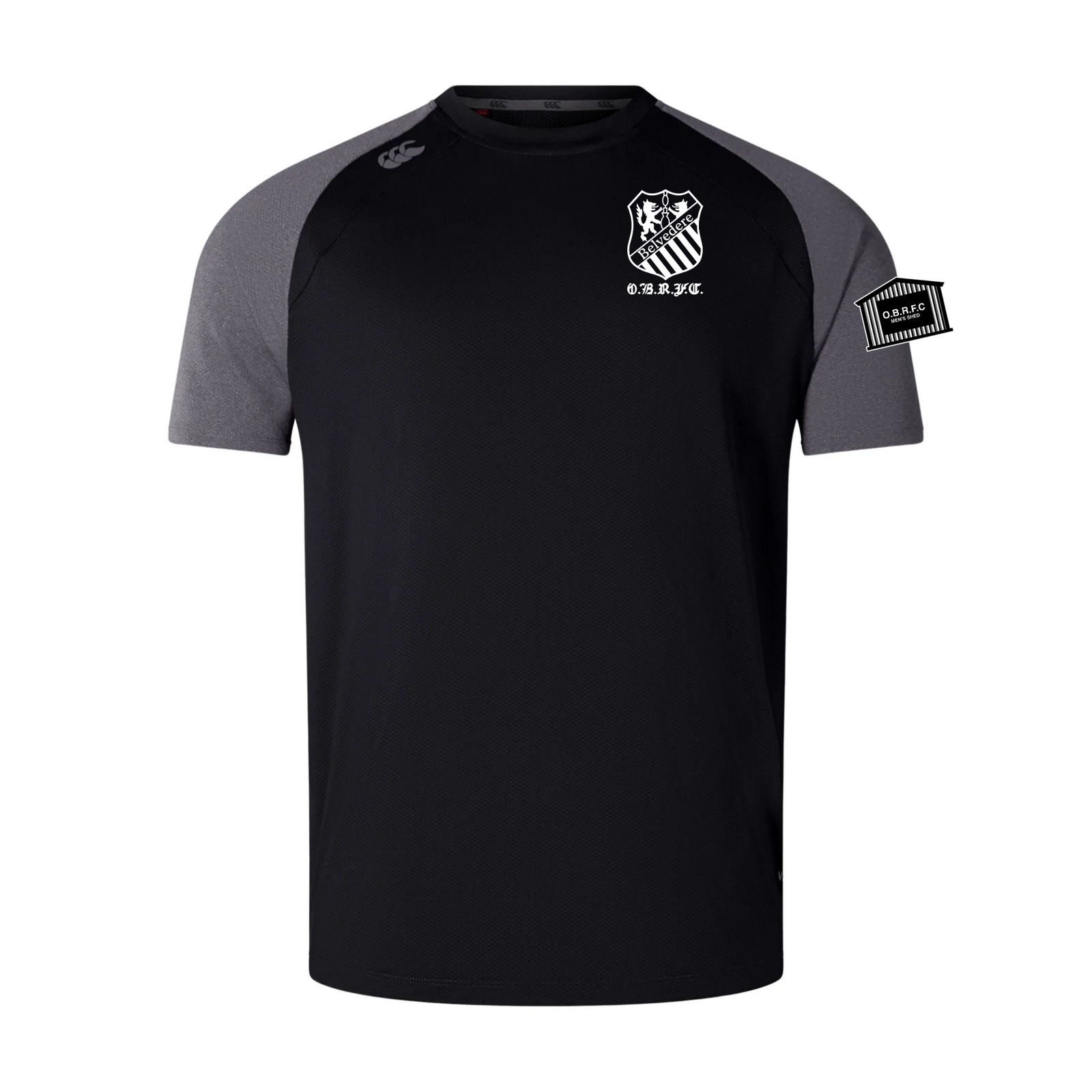 OBRFC Men's Shed - Elite Training Tee - Black