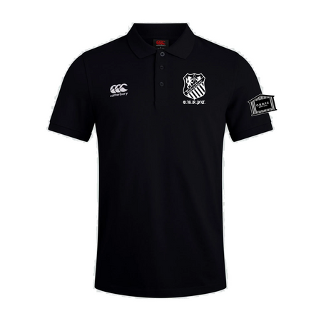 OBRFC Men's Shed - Waimak Polo Shirt - Black