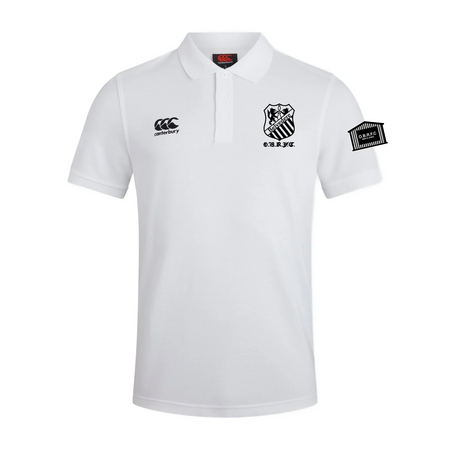 OBRFC Men's Shed - Waimak Polo Shirt - White