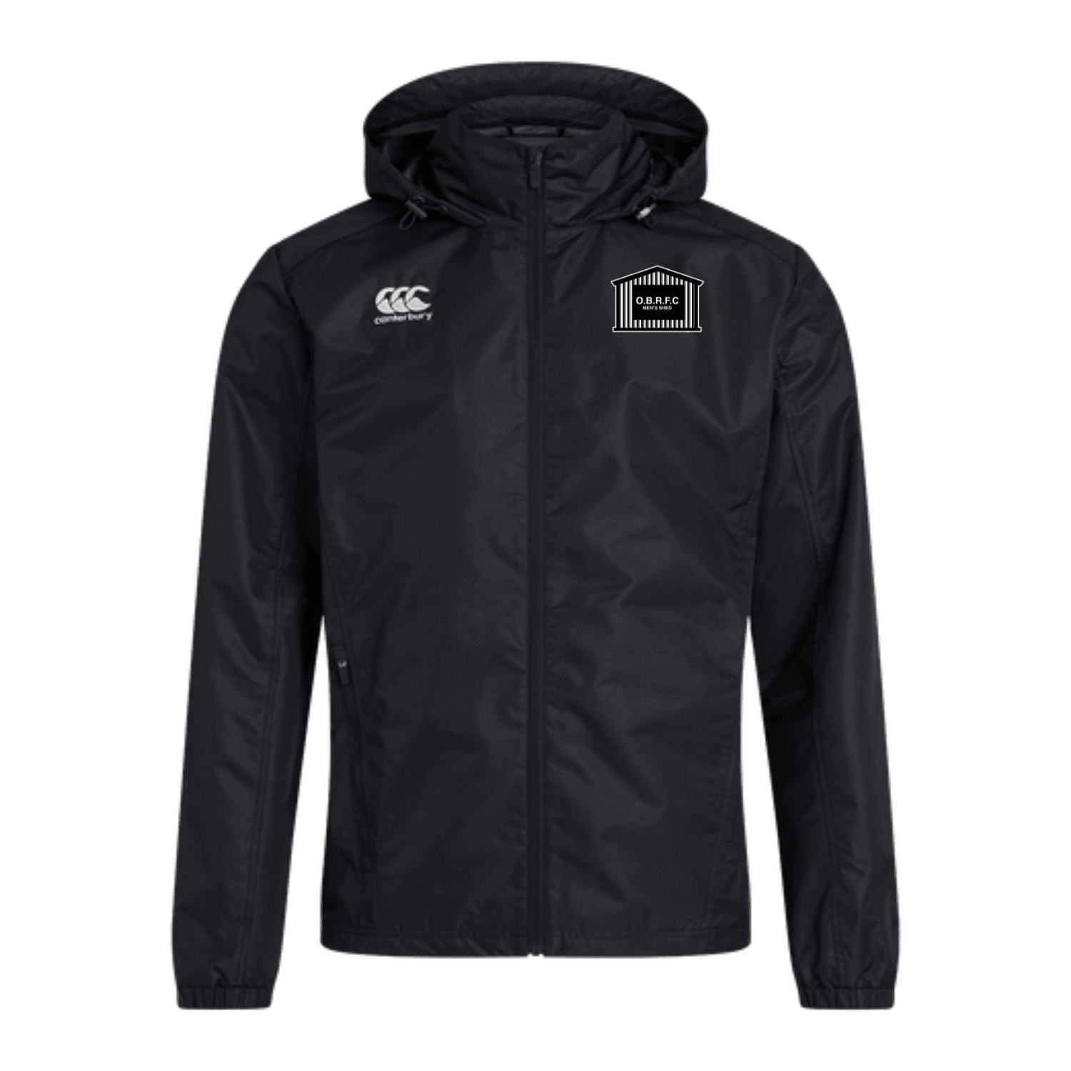 OBRFC Men's Shed - Club Vaposhield Full Zip Rain Jacket -Canterbury- Stash Shop