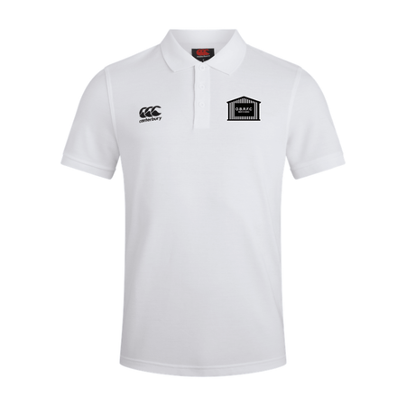 OBRFC Men's Shed - Cotton Waimak Poloshirt - White -Canterbury- Stash Shop
