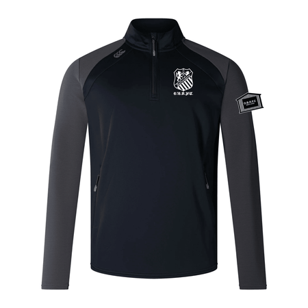 OBRFC Men's Shed - Elite 1/4 Zip Top - Black -Canterbury- Stash Shop
