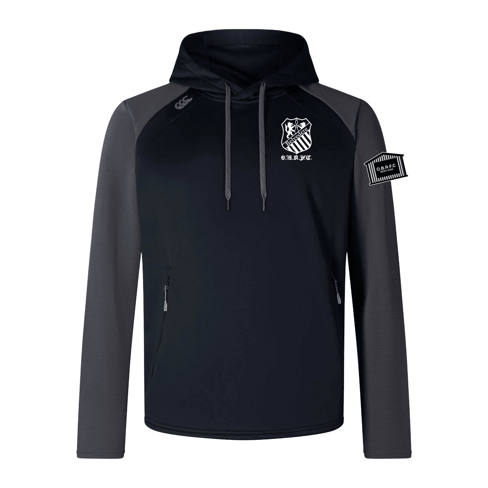 OBRFC Men's Shed - Elite Training Hoody - Black -Canterbury- Stash Shop