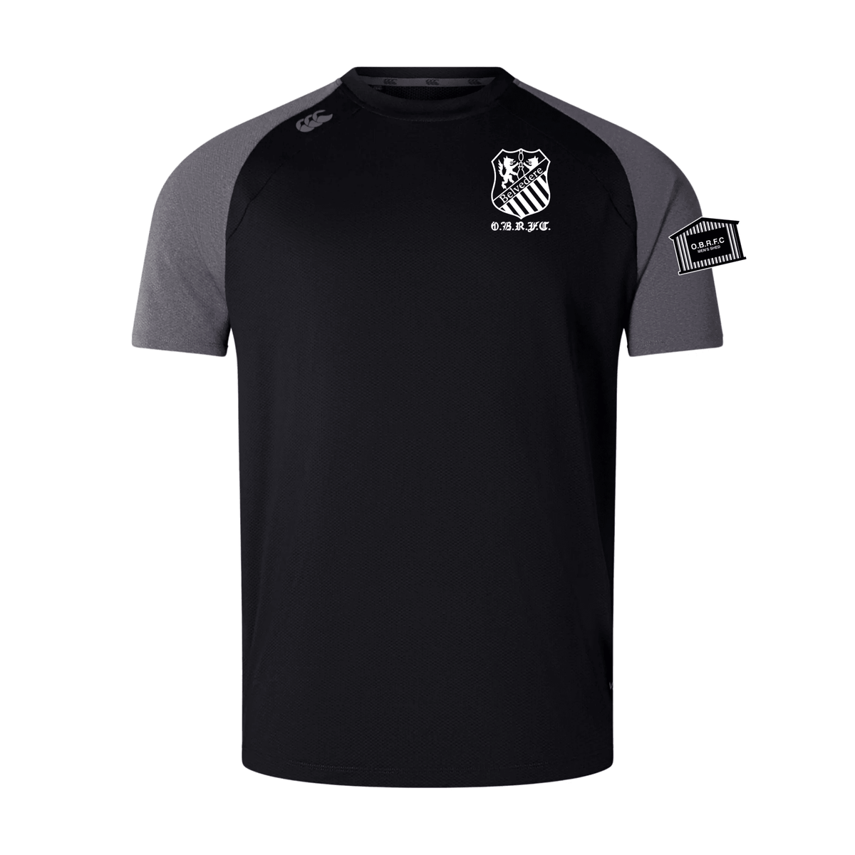 OBRFC Men's Shed - Elite Training Tee - Black -Canterbury- Stash Shop