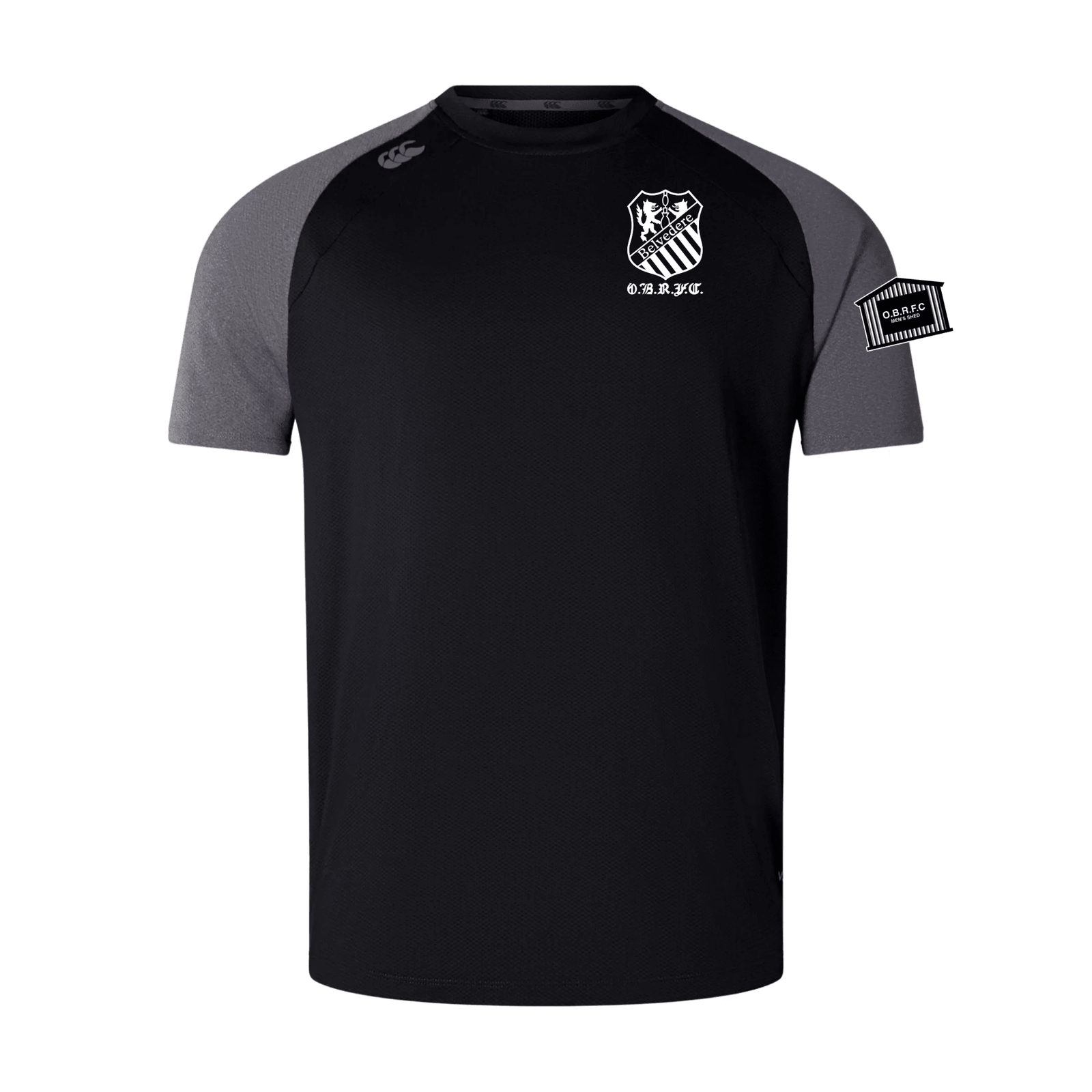 OBRFC Men's Shed - Elite Training Tee - Black -Canterbury- Stash Shop
