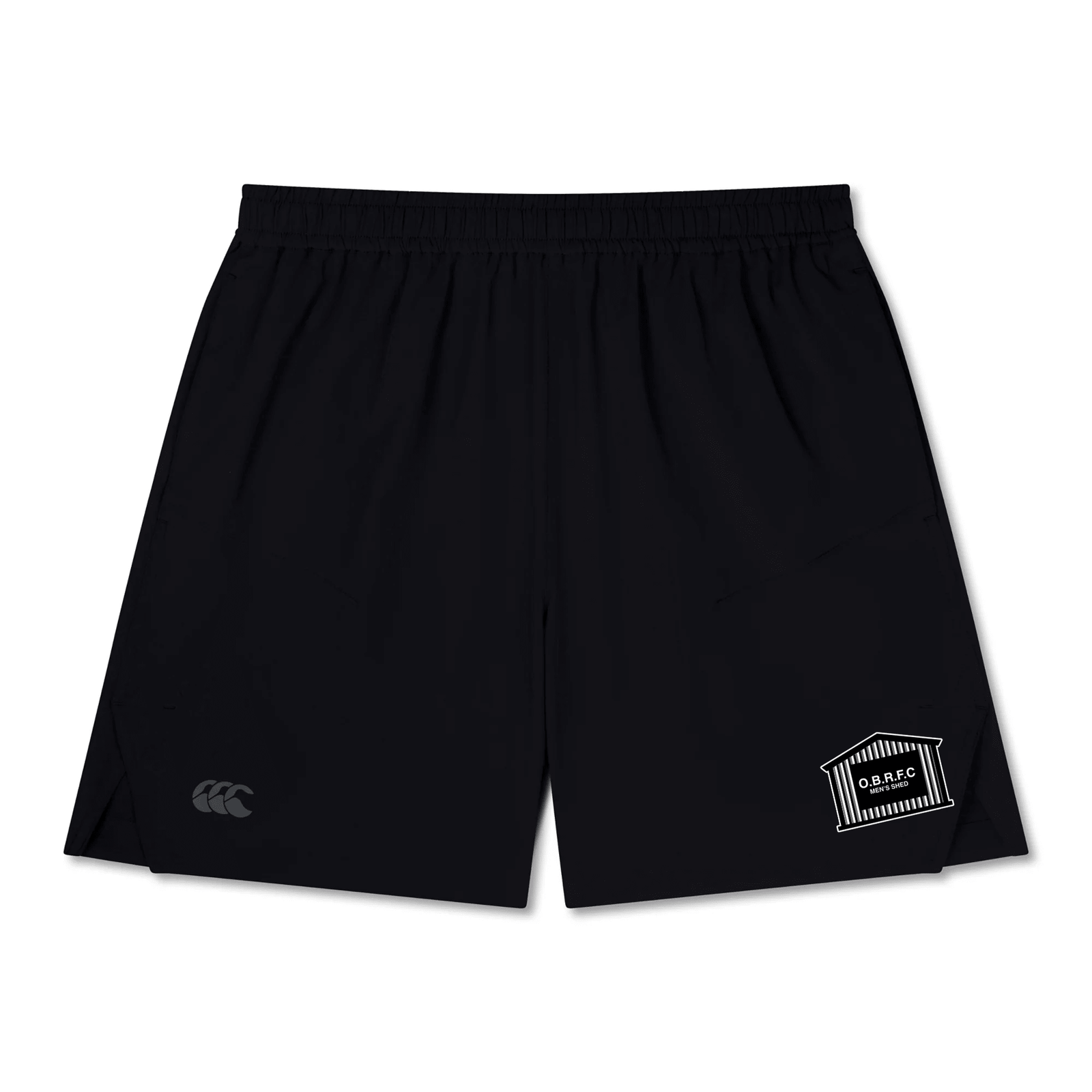 OBRFC Men's Shed - Elite Woven Short - Black -Canterbury- Stash Shop