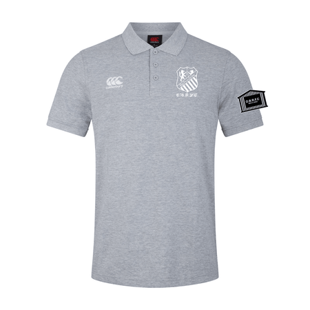 OBRFC Men's Shed - Waimak Polo Shirt - Grey -Canterbury- Stash Shop