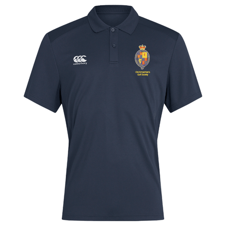 Old Armachian's Golf - Poly Polo - Navy -Canterbury- Stash Shop