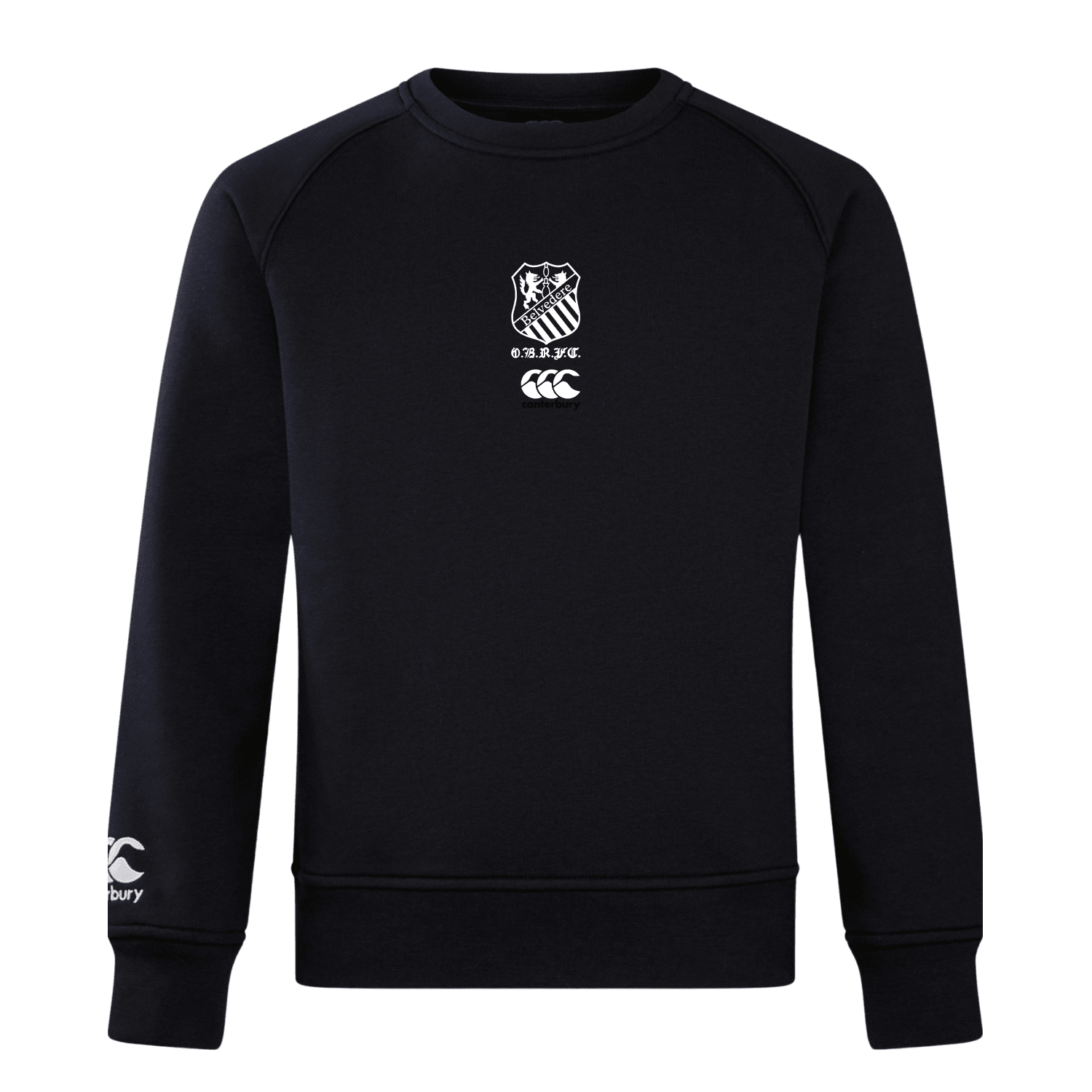 Old Belvedere Rugby Club - Club Crew - Black - Canterbury - Stash Shop