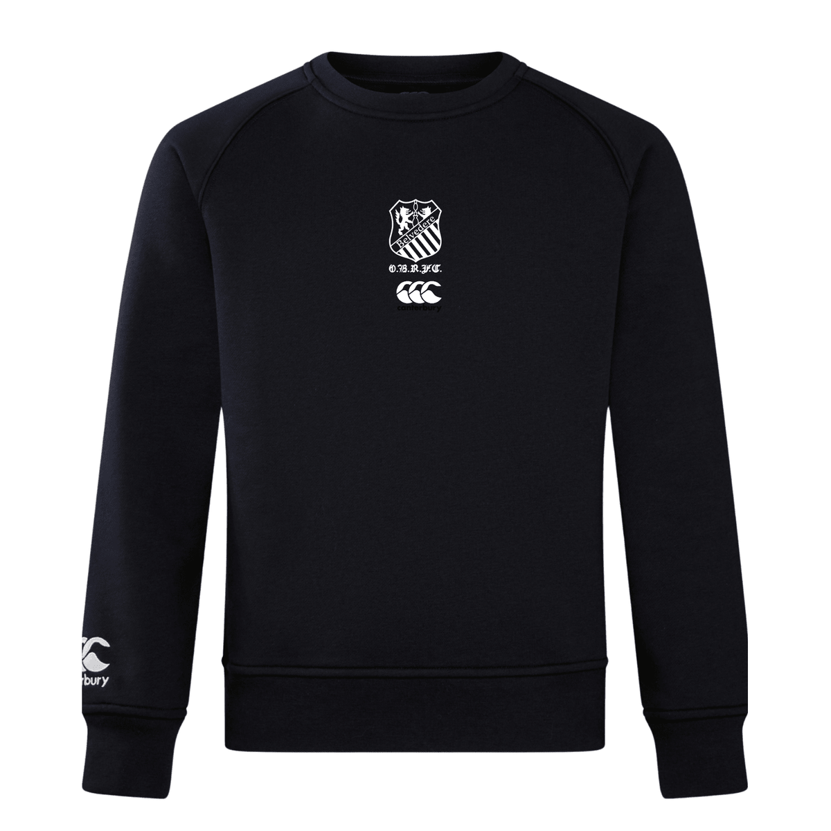 Old Belvedere Rugby Club - Club Crew - Black - Canterbury - Stash Shop