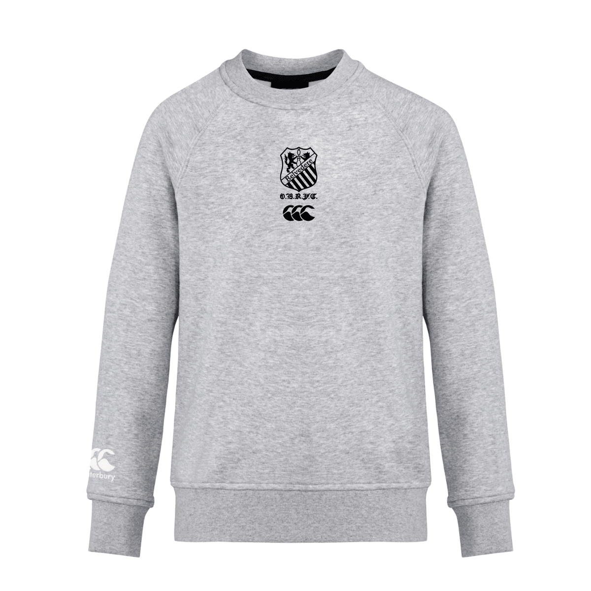 Old Belvedere Rugby Club - Club Crewneck - Grey - Canterbury - Stash Shop