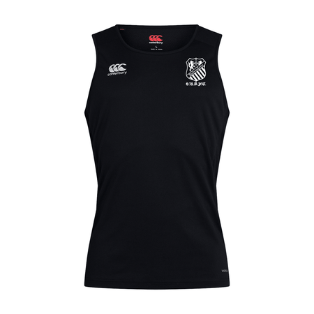 Old Belvedere Rugby Club - Club Dry Singlet - Black - Canterbury - Stash Shop