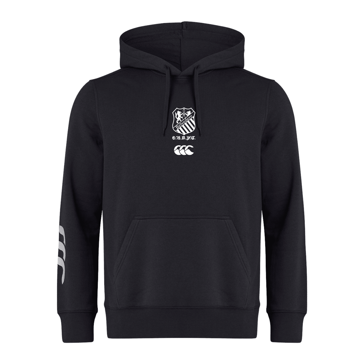 Old Belvedere Rugby Club - Club Hoody - Black - Canterbury - Stash Shop