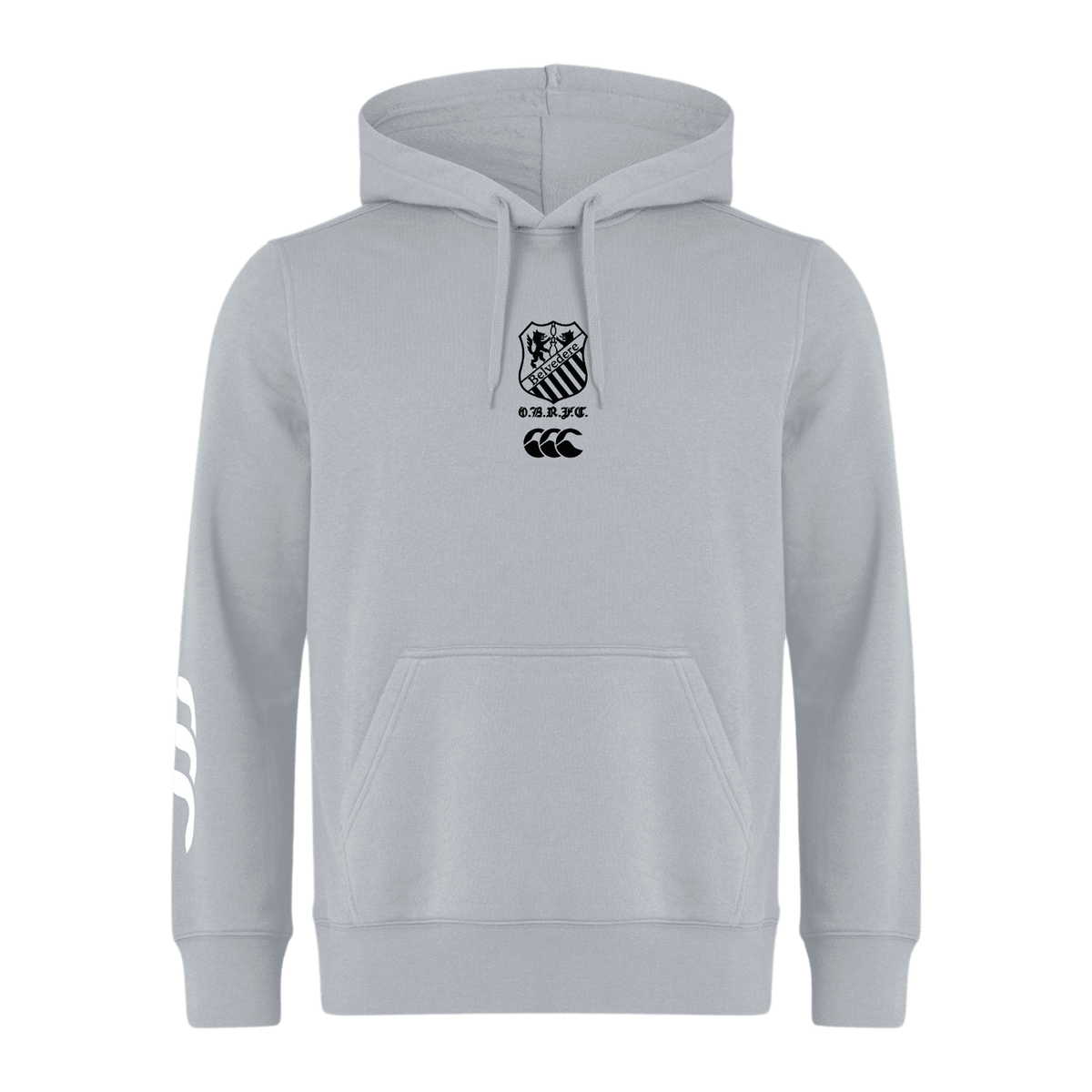 Old Belvedere Rugby Club - Club Hoody - Grey - Canterbury - Stash Shop