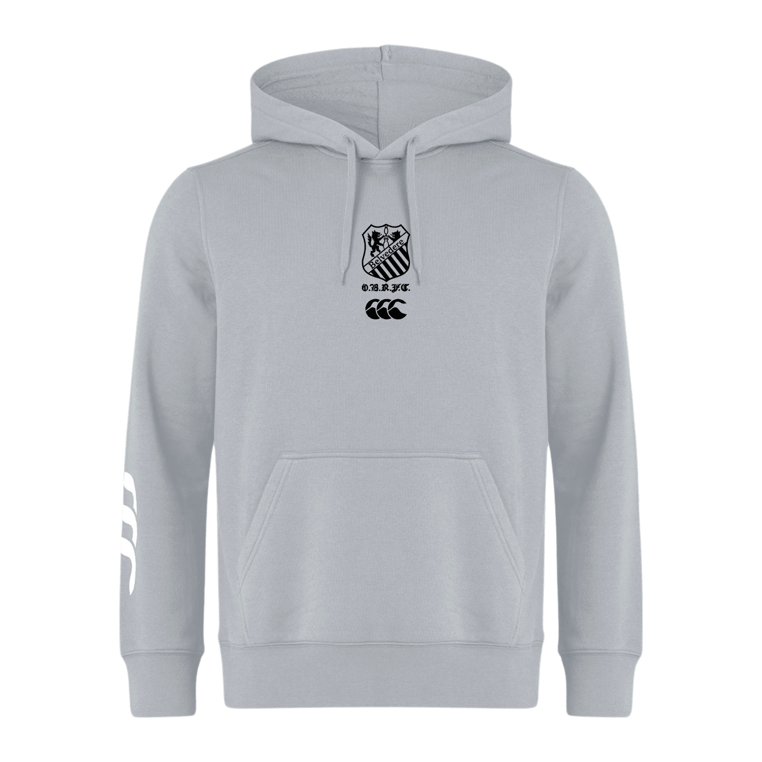 Old Belvedere Rugby Club - Club Hoody - Grey - Canterbury - Stash Shop
