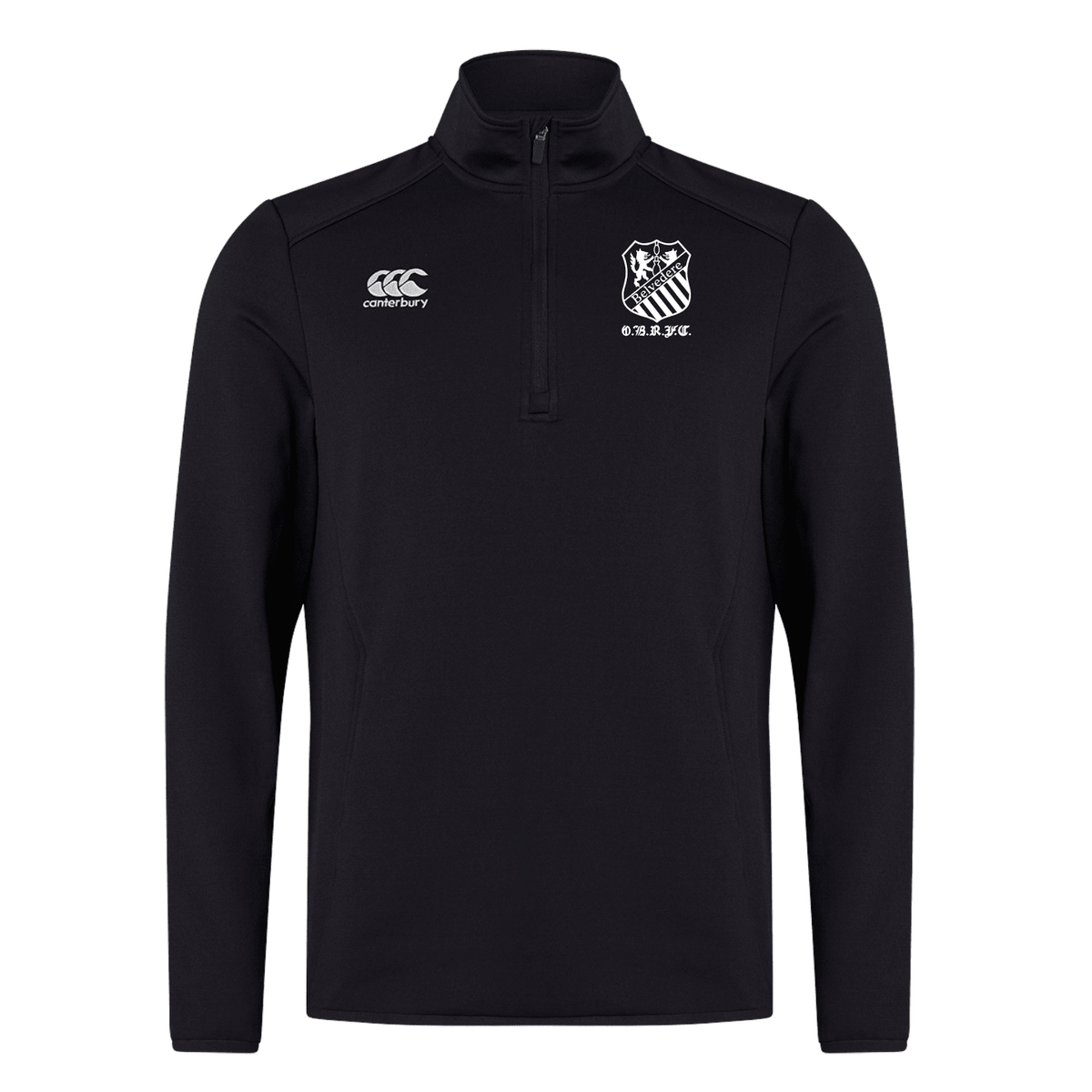 Old Belvedere Rugby Club - Ladies Club 1/4 Zip Midlayer - Canterbury - Stash Shop