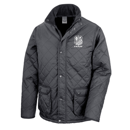 Old Belvedere Rugby Club - Quilted Jacket - Stash Shop - Stash Shop