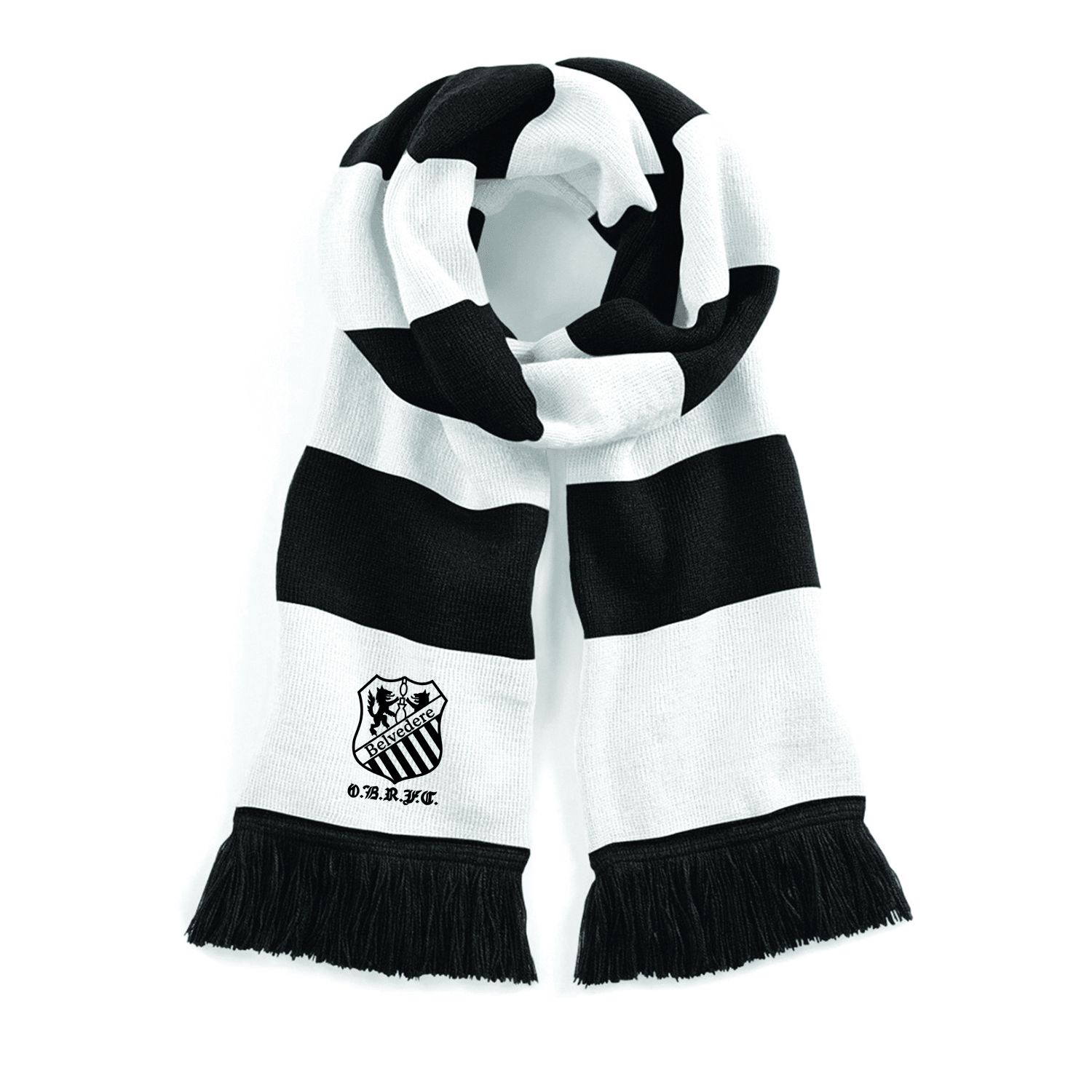 Old Belvedere Rugby Club - Stripe Scarf - Stash Shop - Stash Shop