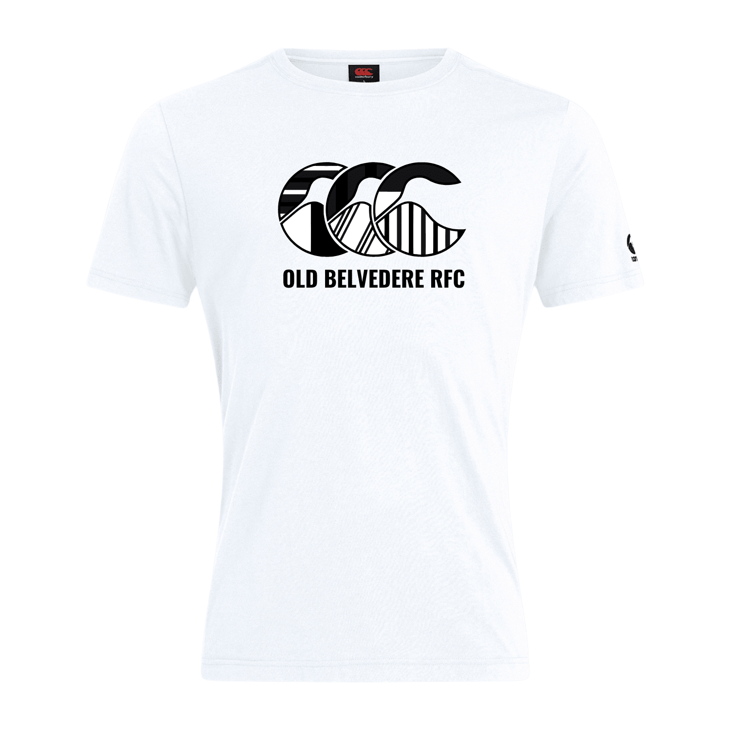 Old Belvedere Rugby Club - Uglies Tee - White - Canterbury - Stash Shop