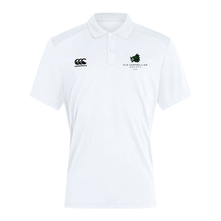 Old Campbellian Society - Club Dry Polo - White - Canterbury - Stash Shop