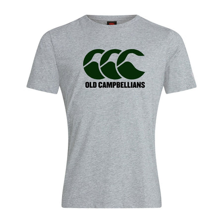 Old Campbellian Society - Logo Tee - Grey - Canterbury - Stash Shop