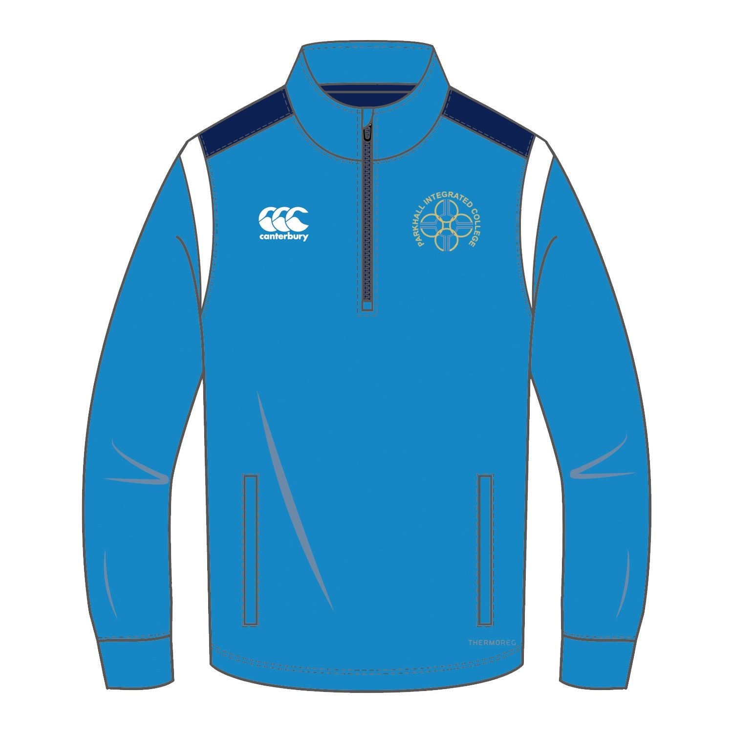 Parkhall College Staff MTO 1/4 Zip - Canterbury - Stash Shop