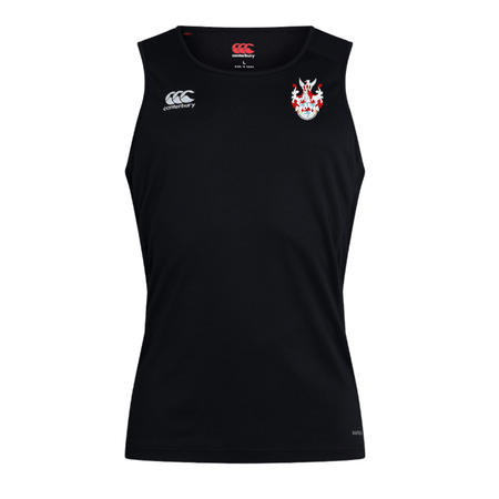 Portadown College Rugby - Club Dry Singlet - Black - Canterbury - Stash Shop