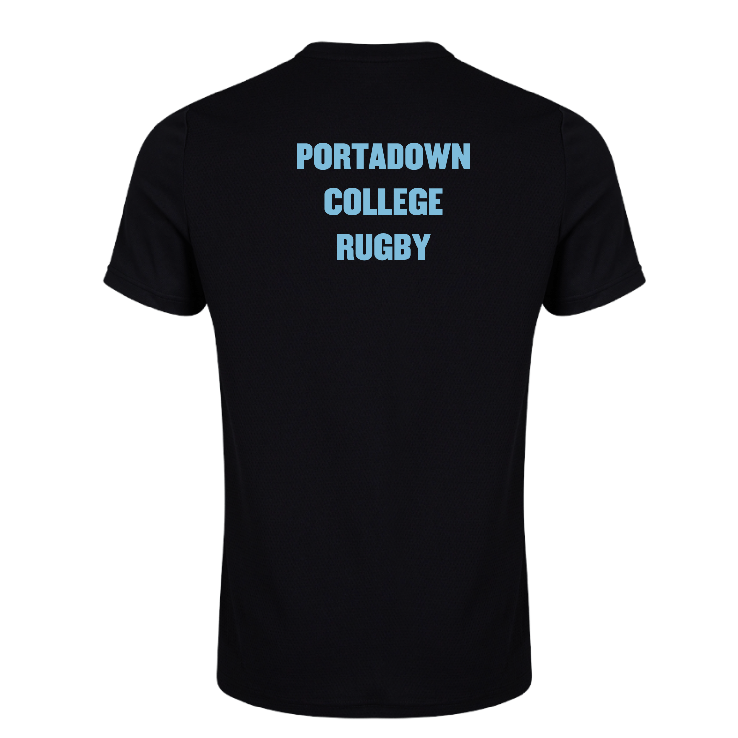Portadown College Rugby - Club Dry Tee - Black - Canterbury - Stash Shop