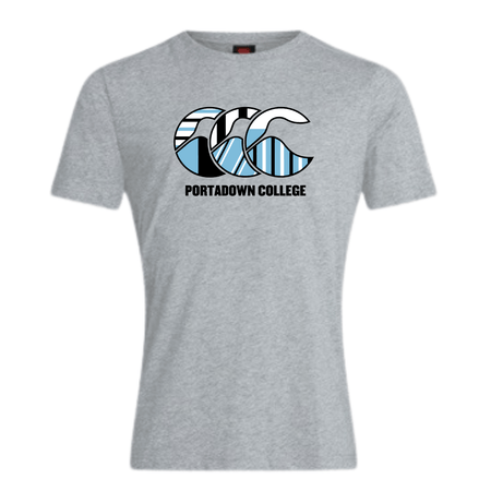 Portadown College Rugby - Cotton Uglies Tee - Grey - Canterbury - Stash Shop