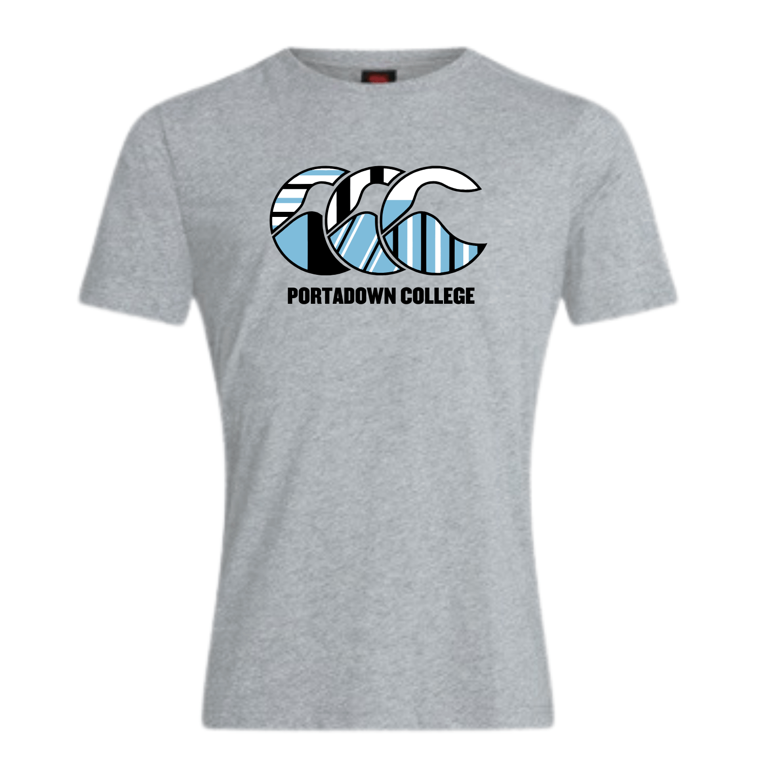 Portadown College Rugby - Cotton Uglies Tee - Grey - Canterbury - Stash Shop