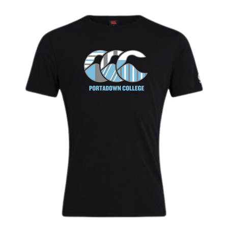 Portadown College Rugby - Uglies Tee - Black - Canterbury - Stash Shop