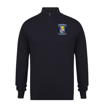 Portadown Rugby Club - 1/4 Zip Cotton Jumper - Stash Inc. - Stash Shop